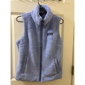 Patagonia Women's Los Gatos Fleece Vest lavender Purple Sherpa Size S